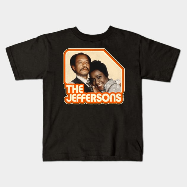 The Jeffersons Kids T-Shirt by darklordpug